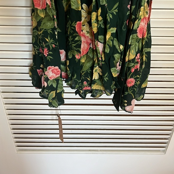 NWT Reformation Felda Dress Belvedere Green Floral sz4 - Picture 13 of 13